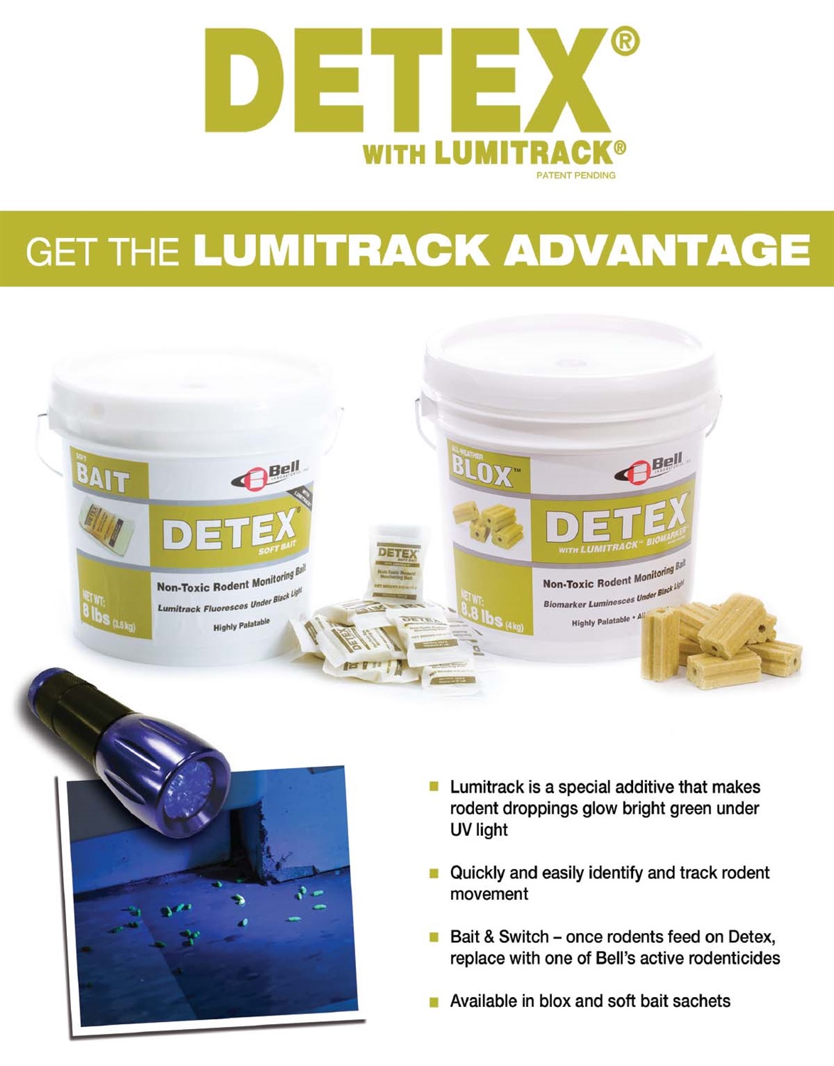 Bell Labs Detex with Lumitrack advert PPC Online PPC105